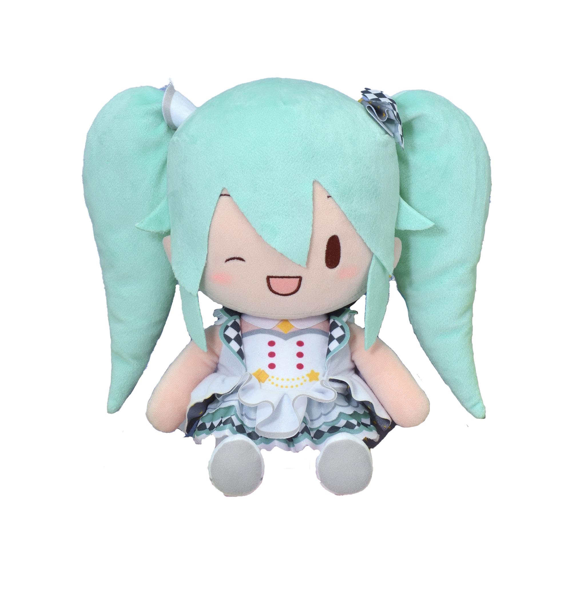 Amazon.co.jp: セガ ふわぷち初音ミク カラフルステージ! L ぬいぐるみ